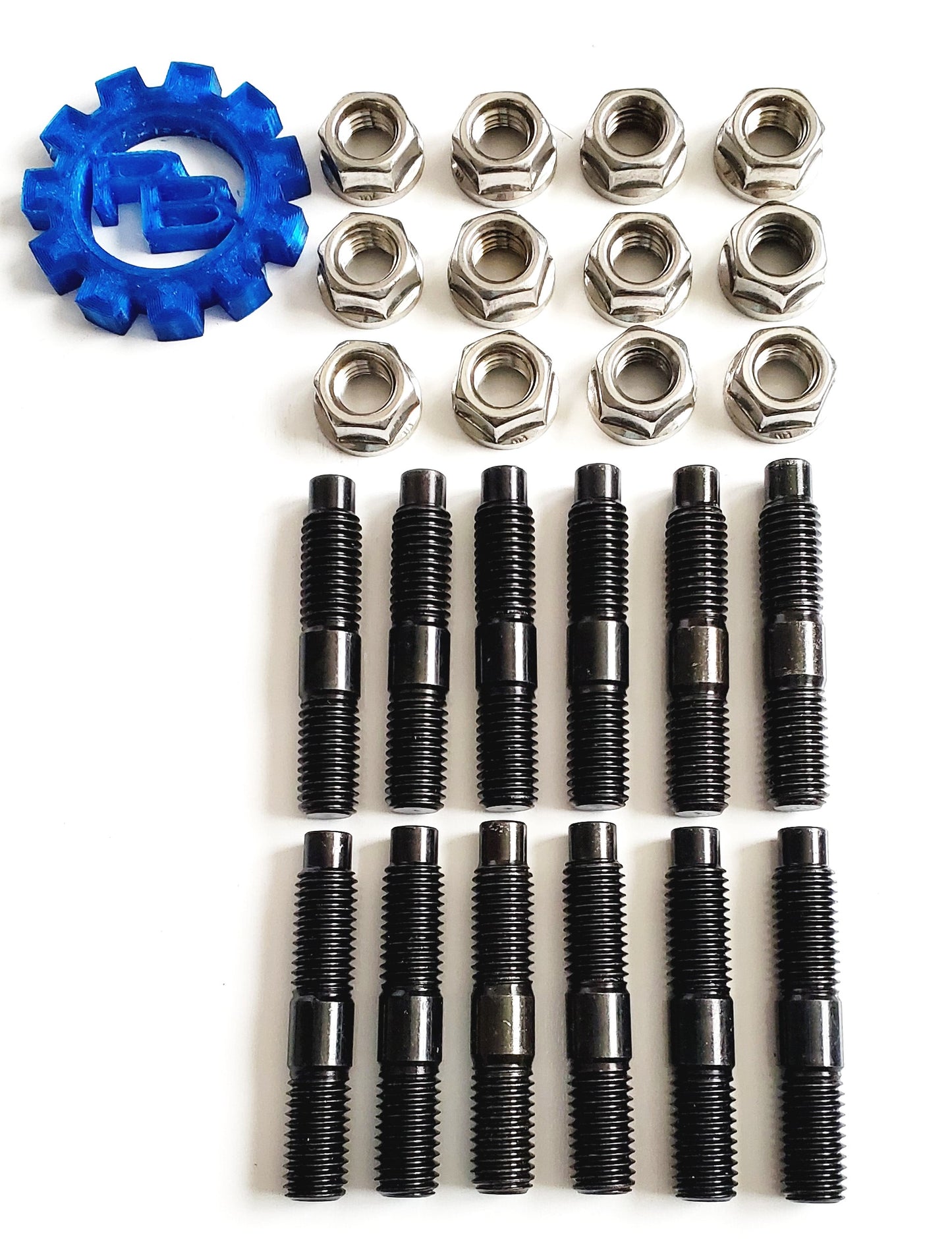 Exhaust manifold Stud & Nut kit for Dodge Cummins 3.9,5.9,6.7L, 1989-2019 models