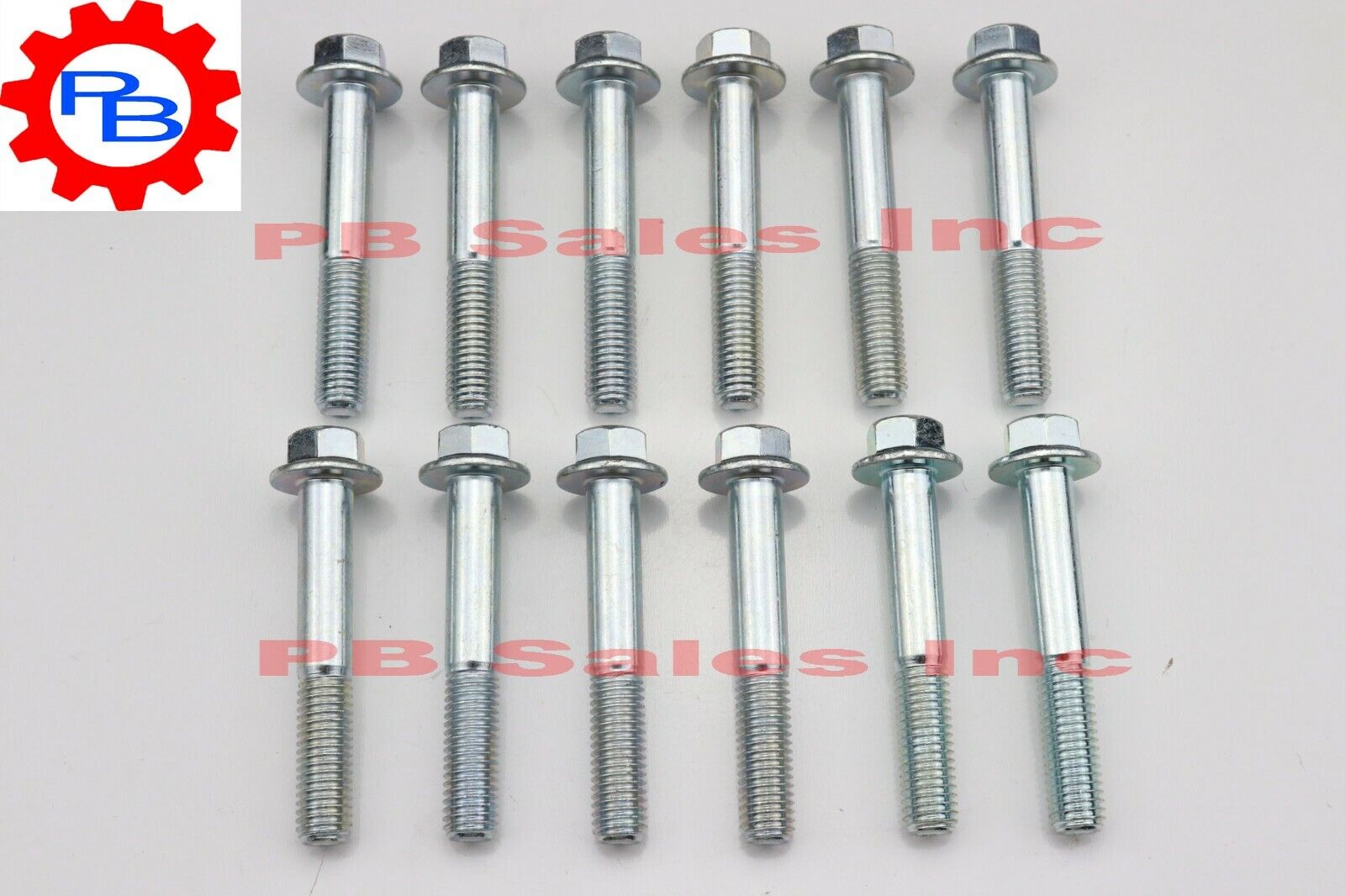 Qty 12 Zinc Pla Exh manifold bolts for Cummins 5.9,6.7, 6BT, QSB, ISC, ISL