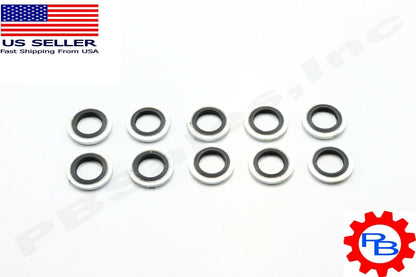 10 MM Banjo bolt fuel sealing washers Qty 10 for Cummins replaces OEM # 4934278