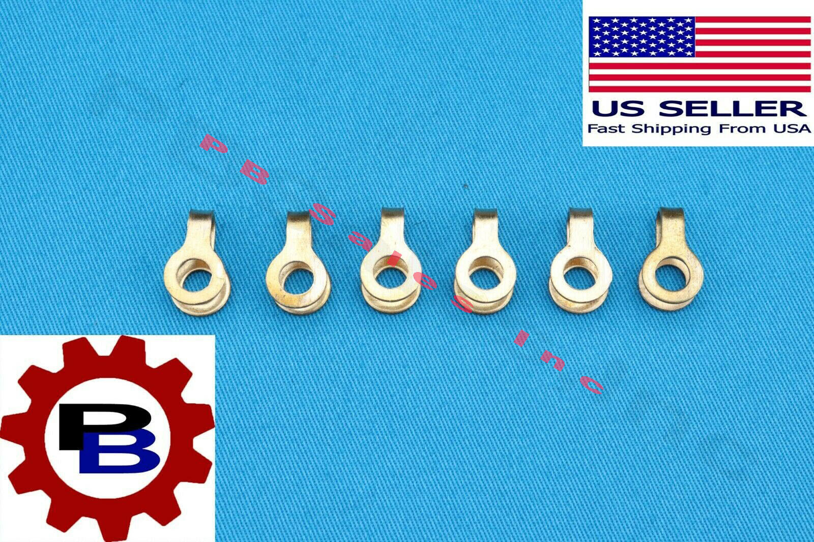  Fuel return line banjo bolt copper seals Qty 6 for 89-98 Dodge Cummins 12V 6BT 