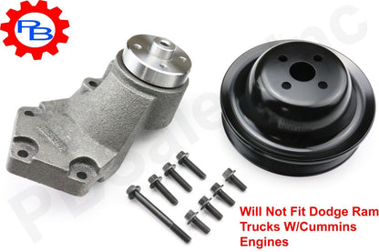 Fan support Bracket with pulley, bolts for Cummins Replaces OEM # 3911202