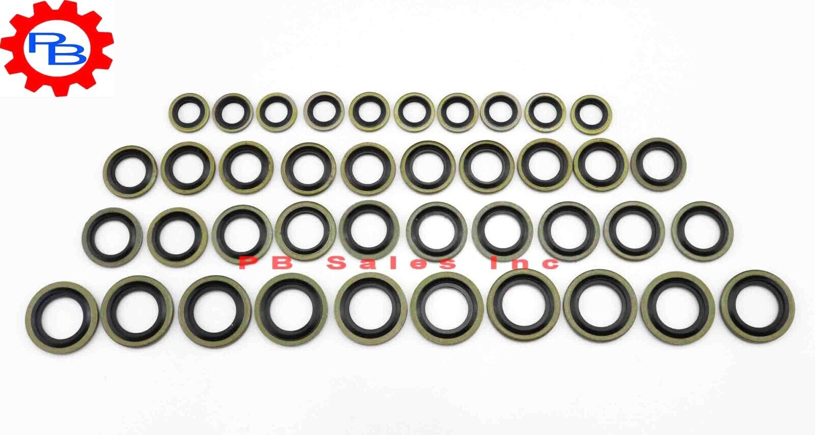 8mm,10mm,12mm,14 mm  Qty 10 each Banjo Bolt Fuel Sealing Washers For Cummins 